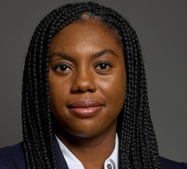 The leader of the United Kingdom’s Conservative Party, Kemi Badenoch