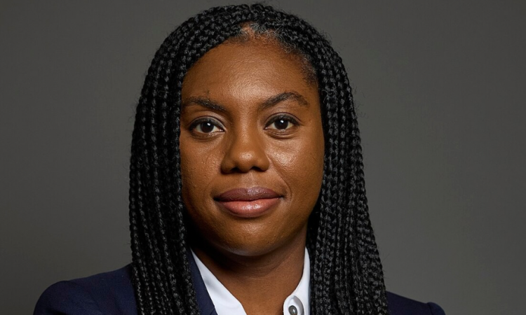 The leader of the United Kingdom’s Conservative Party, Kemi Badenoch