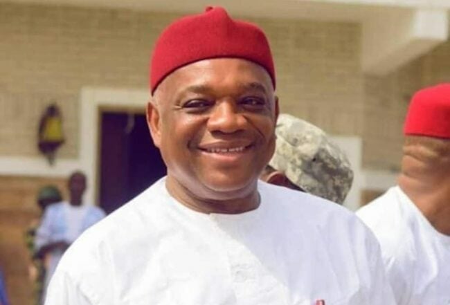 Former Abia Governor, Orji Uzor Kalu